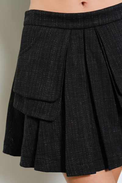 Falda Negra de Tablones (Nuevo)