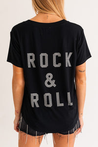 Blusa negra Rock & Roll