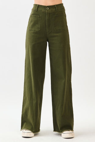 Pantalones color olive (Nuevo)