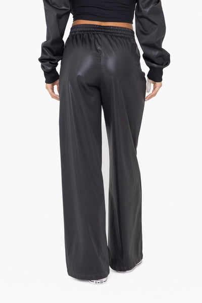 Joggers de piel negro (Nuevo)