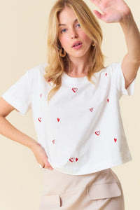 Camiseta corazones (nueva)