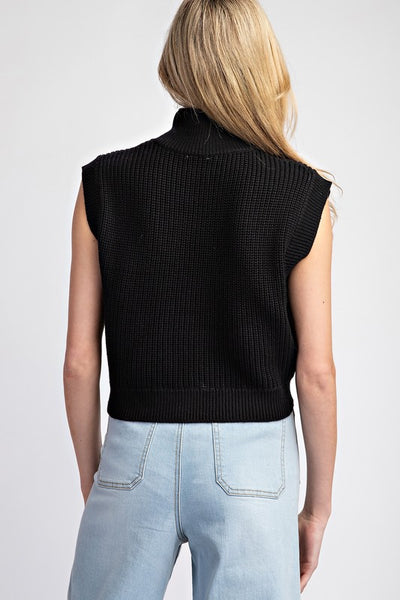top negro sueter (NUEVO)