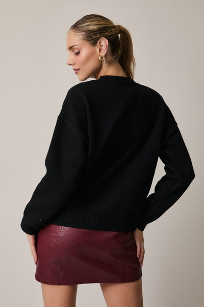 Sueter Negro Letras Doradas (Nuevo)