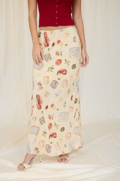 Falda con detalles playeros (NUEVA)
