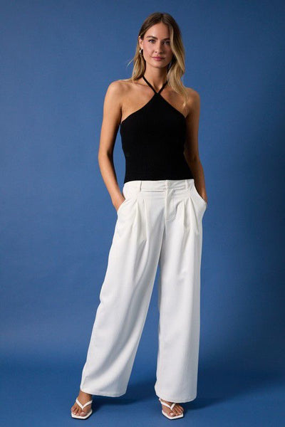 top negro basico halter (nuevo)