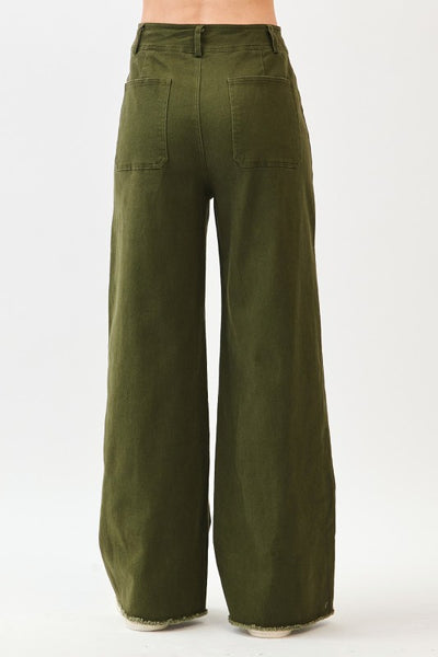 Pantalones color olive (Nuevo)