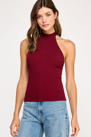 Top halter rojo (Nuevo)