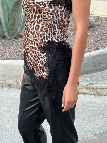 Top asimetrico animal print (NUEVO)