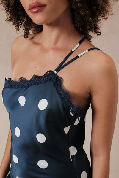 Vestido maxi polka dots (Nuevo)