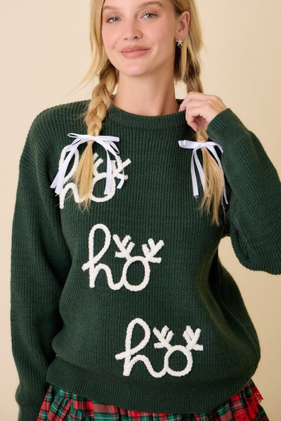 Sueter verde Navideño (Nuevo)