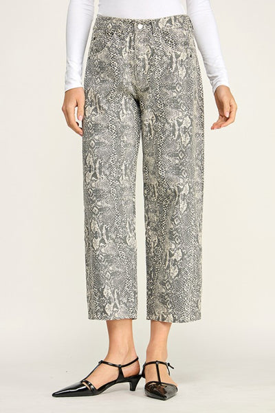Jeans con print de serpiente (Nuevo)