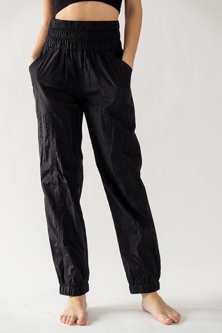 Jogger pants high waisted negros (Nuevo)