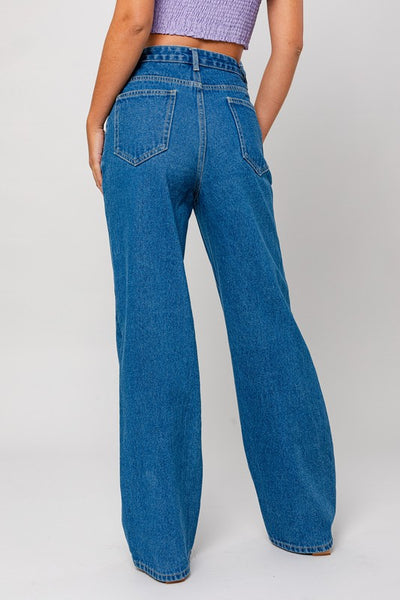 High waist Trouser Jeans