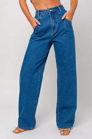 High waist Trouser Jeans (Nuevo)